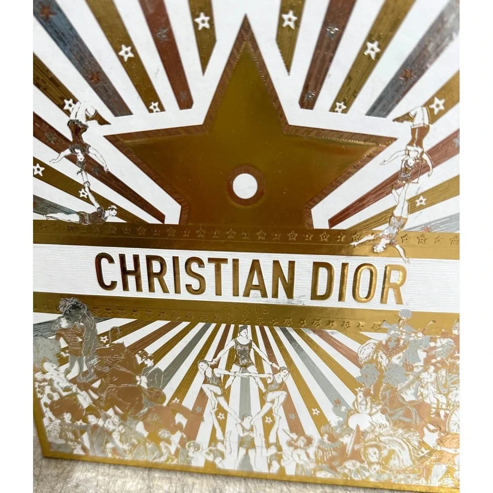 Christian Dior j'adore Gold & Silver Gift Box 8 1/4 X 8 1/4